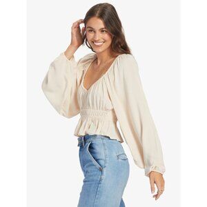 NWT Roxy Cool Winds Woven Top Small